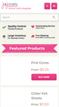 Mobile Screenshot of jandjcrafts.ca